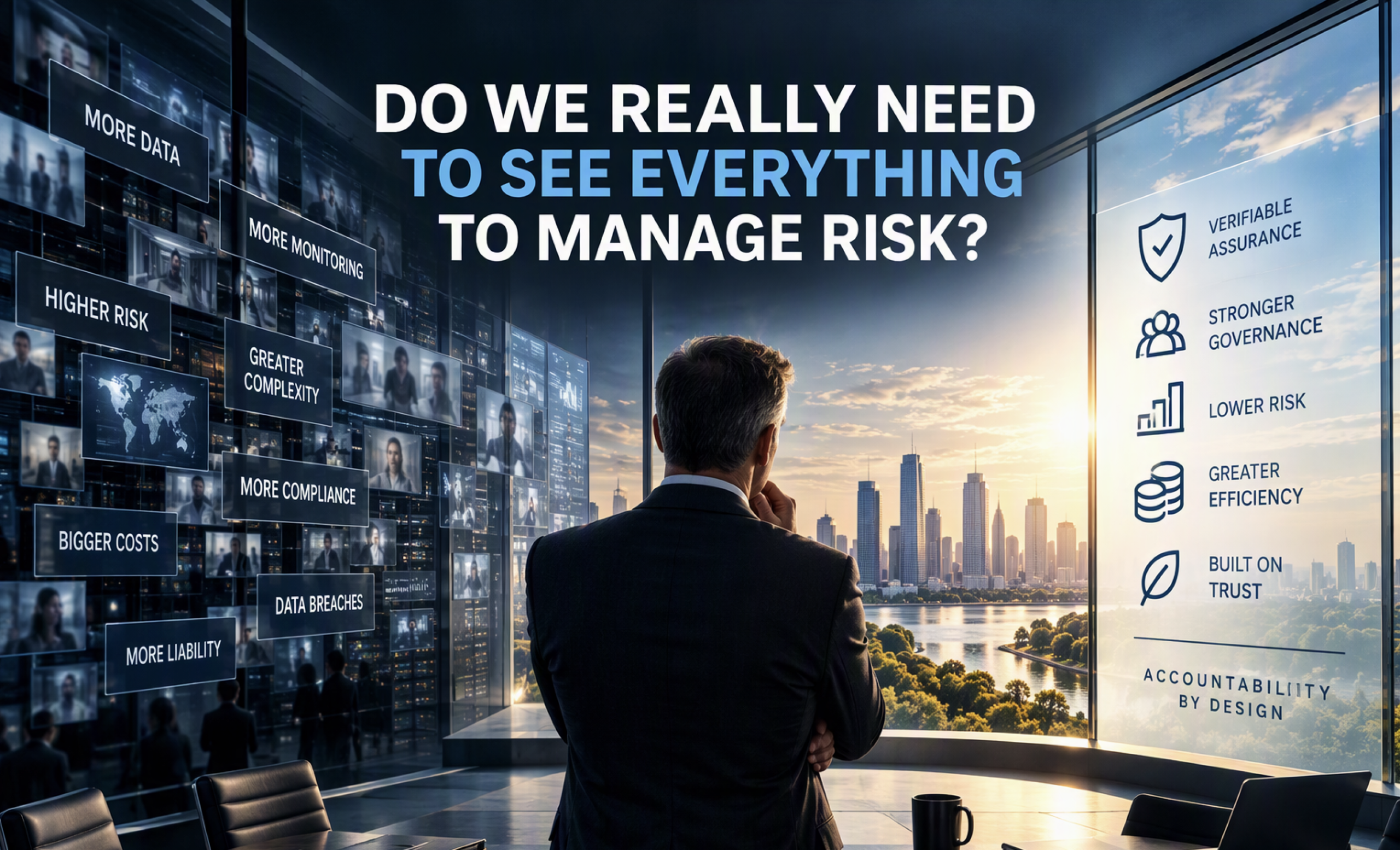 Do We Really Need to See Everything to Manage Risk