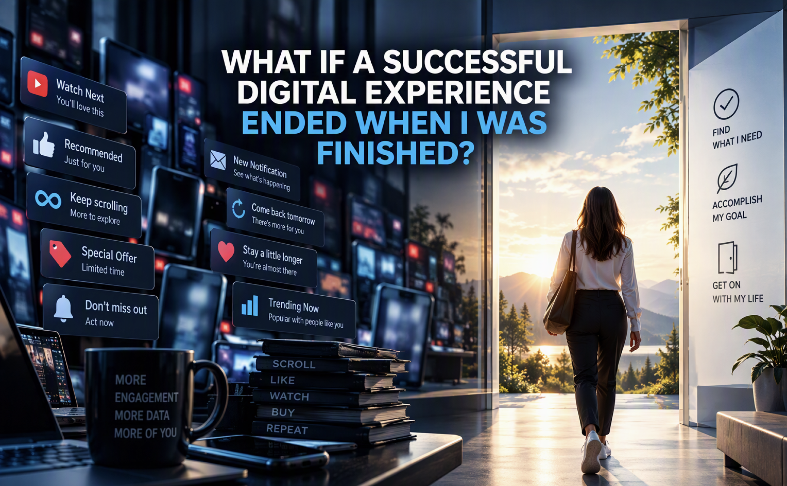 What If a Successful Digital Experience Ended When I Was Finished